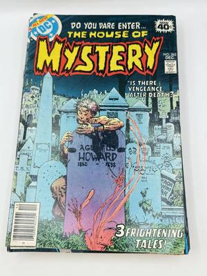 LOT 178: DC the House of Mystery Comic Books