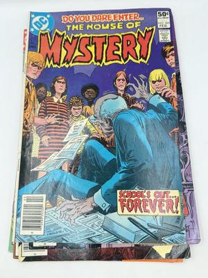 LOT 178: DC the House of Mystery Comic Books