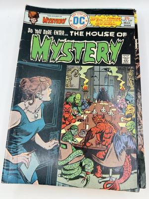 LOT 178: DC the House of Mystery Comic Books