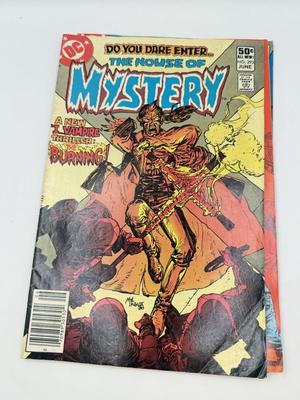 LOT 178: DC the House of Mystery Comic Books