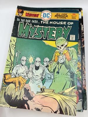LOT 178: DC the House of Mystery Comic Books