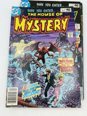 LOT 178: DC the House of Mystery Comic Books