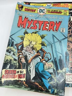 LOT 178: DC the House of Mystery Comic Books
