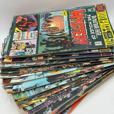 LOT 178: DC the House of Mystery Comic Books