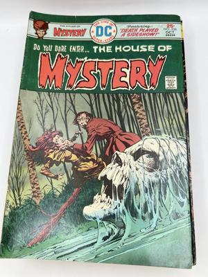 LOT 178: DC the House of Mystery Comic Books