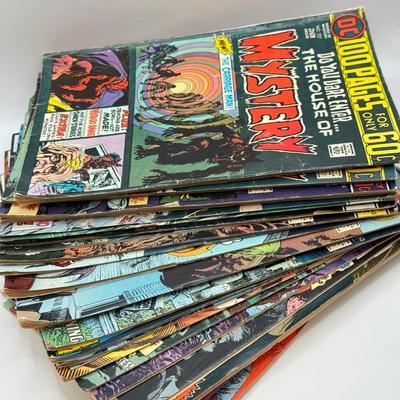 LOT 178: DC the House of Mystery Comic Books