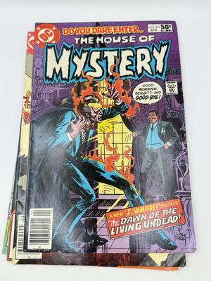 LOT 178: DC the House of Mystery Comic Books