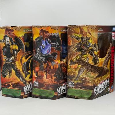LOT 179: Hasbro Transformers Generations Kingdom War on Cybertron Action Figures NIB
