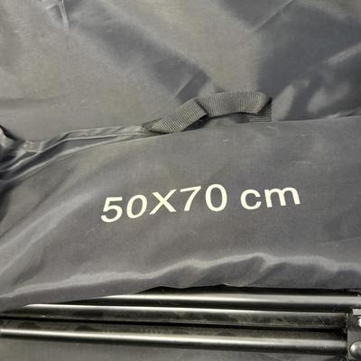 LOT 180: Various Sizes of Lighting Umbrellas, Stands & More