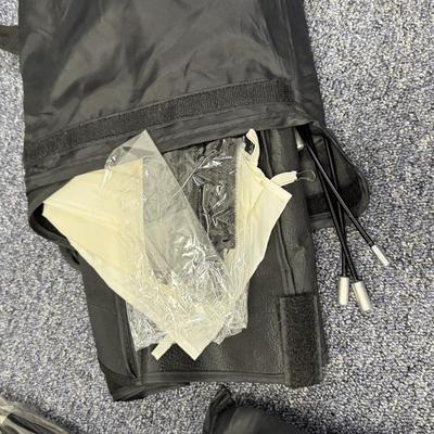 LOT 180: Various Sizes of Lighting Umbrellas, Stands & More
