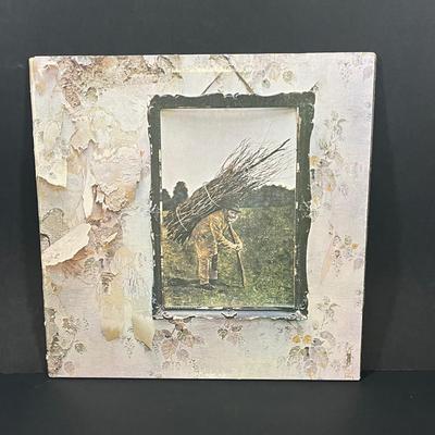 LOT 181: Vintage Vinyl Led Zeppelin and Robert Plant Records