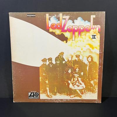 LOT 181: Vintage Vinyl Led Zeppelin and Robert Plant Records