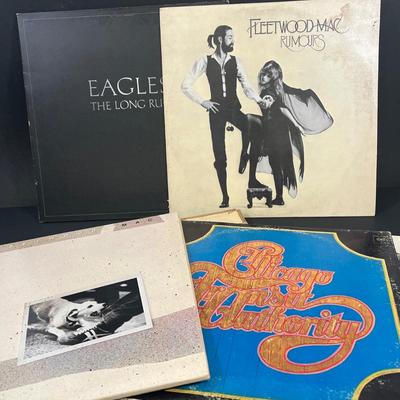 LOT 182: Vintage Vinyl Albums - Fleetwood Mac, The Eagles, Chicago, Stevie Nicks