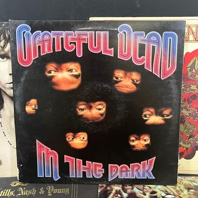 LOT 188: Doors, Grateful Dead, Santana, Crosby, Stills, Nash and Young, Bob Dylan, Eric Clapton - Vintage Vinyl Records