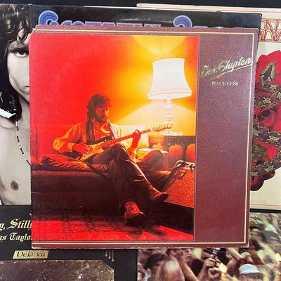 LOT 188: Doors, Grateful Dead, Santana, Crosby, Stills, Nash and Young, Bob Dylan, Eric Clapton - Vintage Vinyl Records