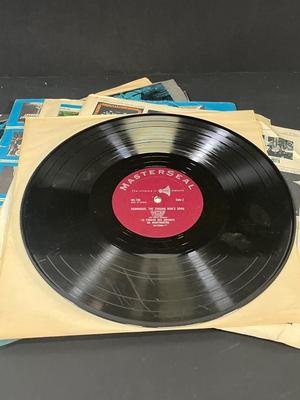 LOT 189: Large Lot of Vintage Vinyl Records - Various Artists and Genres