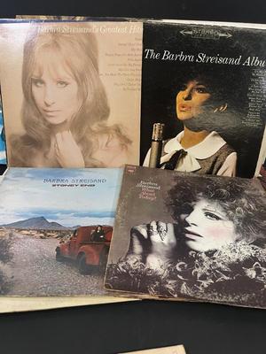 LOT 189: Large Lot of Vintage Vinyl Records - Various Artists and Genres
