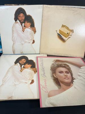 LOT 189: Large Lot of Vintage Vinyl Records - Various Artists and Genres