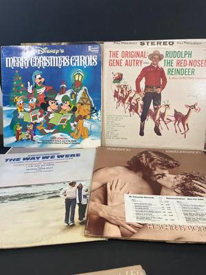 LOT 189: Large Lot of Vintage Vinyl Records - Various Artists and Genres