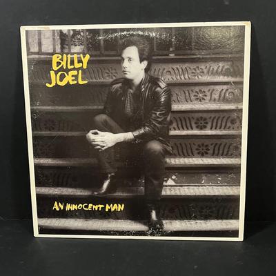 LOT 192: Billy Joel and Elton John Vintage Vinyl Record Albums