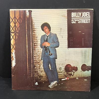 LOT 192: Billy Joel and Elton John Vintage Vinyl Record Albums
