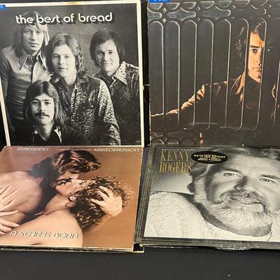 LOT 193: Vintage Vinyl Records - Rod Stewart, REO Speedwagon, Toto and More