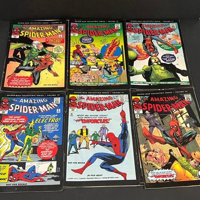 LOT 195: Vintage Marvel Comic Books - X-Men, Wolverine, Spider-Man including 2006 Newspaper Reprints