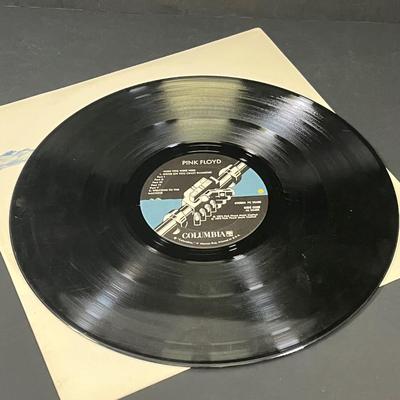 LOT 197: Vintage Pink Floyd Vinyl Records - Dark Side of the Moon, Wish You Were Here
