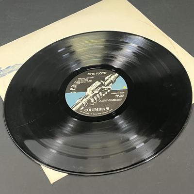 LOT 197: Vintage Pink Floyd Vinyl Records - Dark Side of the Moon, Wish You Were Here