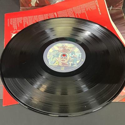 LOT 198: Queen and David Bowie Vintage Vinyl Records