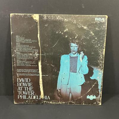 LOT 198: Queen and David Bowie Vintage Vinyl Records