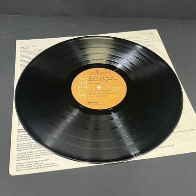 LOT 198: Queen and David Bowie Vintage Vinyl Records