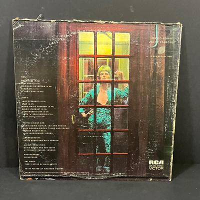 LOT 198: Queen and David Bowie Vintage Vinyl Records