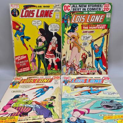 LOT 201: Lois Lane Comic Books