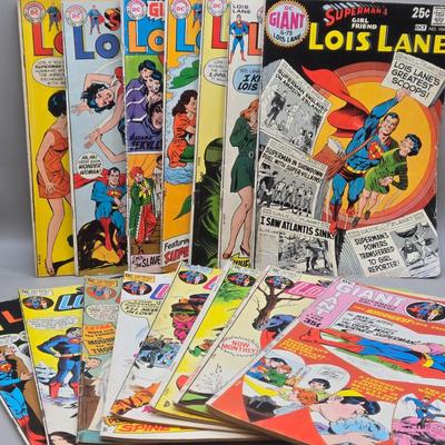 LOT 202: Lois Lane Comic Books