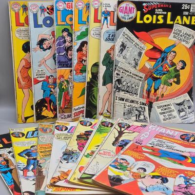 LOT 202: Lois Lane Comic Books