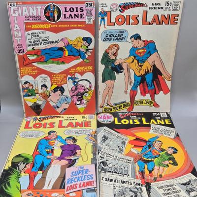 LOT 202: Lois Lane Comic Books