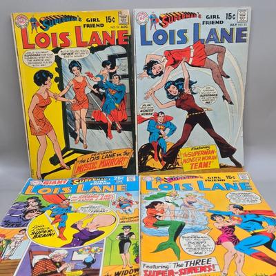 LOT 202: Lois Lane Comic Books
