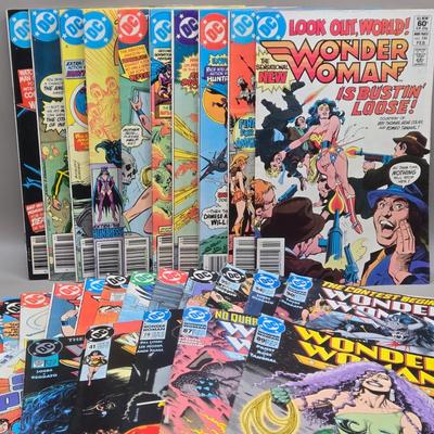 LOT 203: Wonder Woman Comic Books