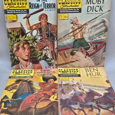 LOT 204: Classics Illustrated Comic Books