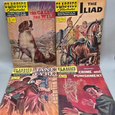 LOT 204: Classics Illustrated Comic Books