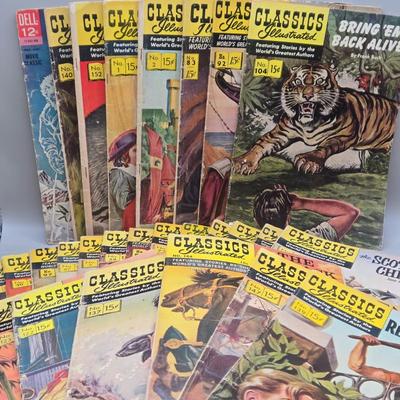 LOT 204: Classics Illustrated Comic Books