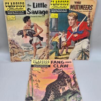 LOT 204: Classics Illustrated Comic Books