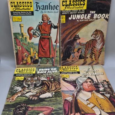 LOT 204: Classics Illustrated Comic Books