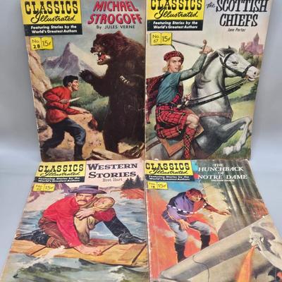 LOT 204: Classics Illustrated Comic Books