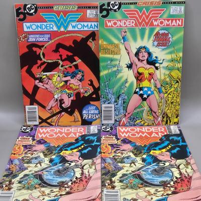 LOT 205: DC Wonder Woman Comic Books