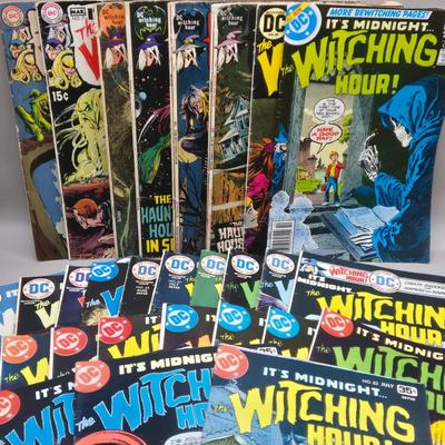 LOT 206: The Witching Hour! Comic Books