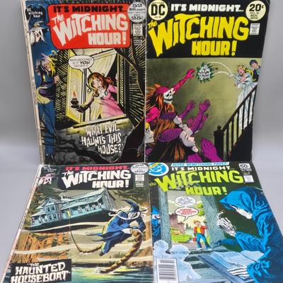 LOT 206: The Witching Hour! Comic Books