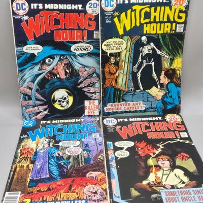 LOT 206: The Witching Hour! Comic Books