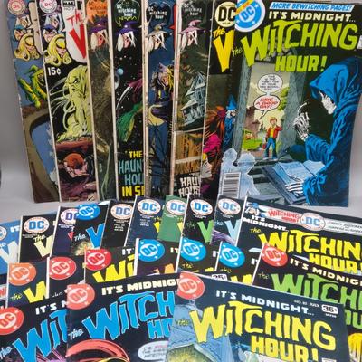 LOT 206: The Witching Hour! Comic Books